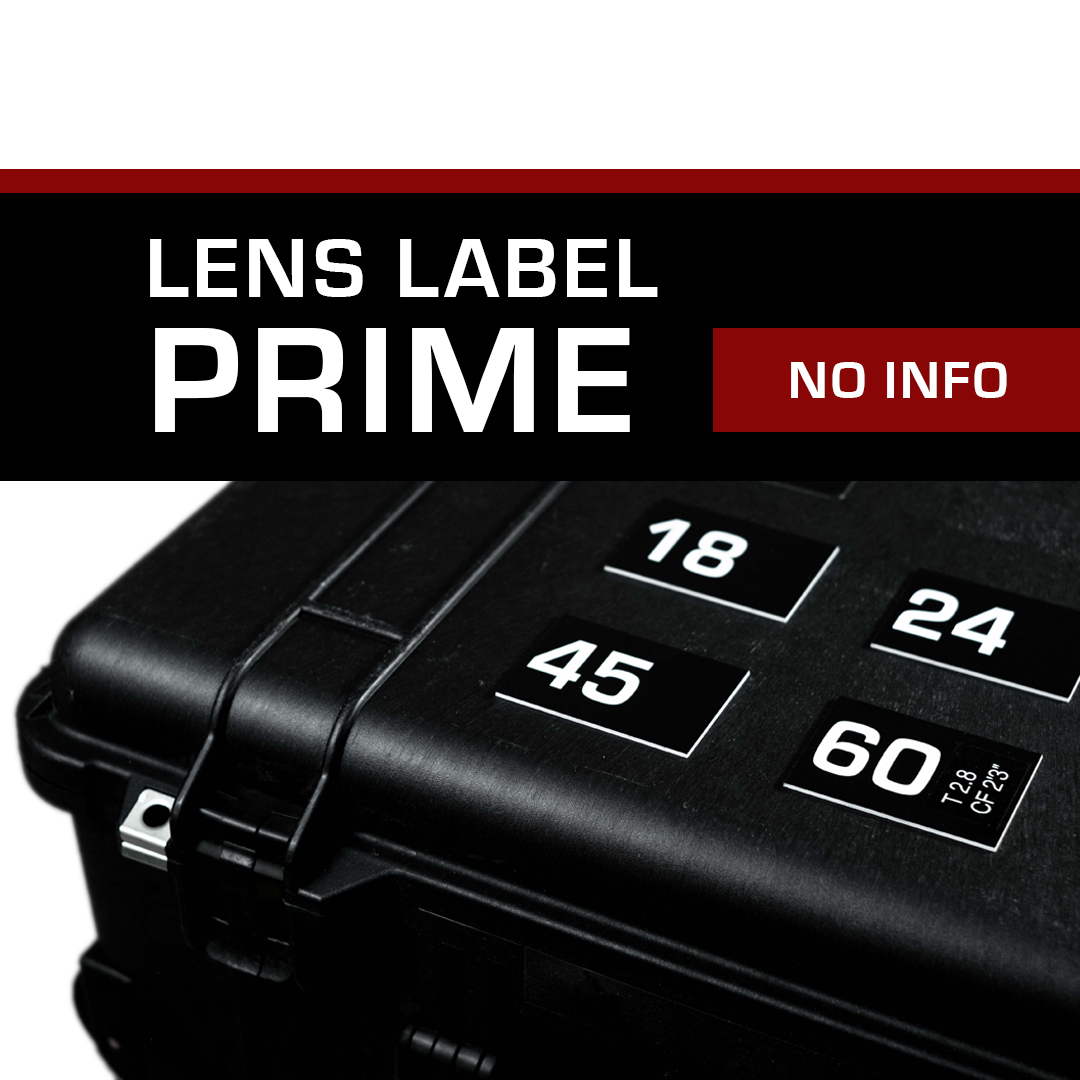 Lens Label – Prime No Info